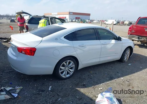 2017 Chevrolet Impala 1Lt from USA, damaged, VIN 2G1105S39H9112962